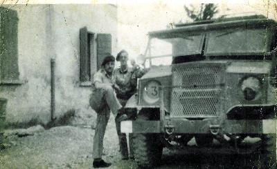 [Thumb - John by lorry in Italy WW2.jpg]