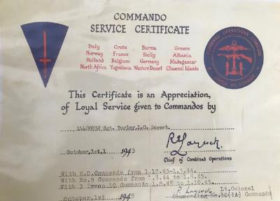 [Thumb - L.C Burley (Berlin) Commando Service Certificate 14400852.jpg]